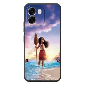 Чохол з мультфільмом Ваяна OPPO A6 (Моана з веслом)
