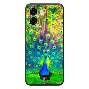 Чохол з пташками на OPPO A6 (VPrint) (Яскравий Павлин)
