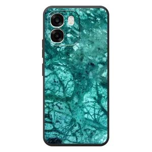 Мраморний чехол на OPPO A6 (VPrint) (Зелений мрамор)