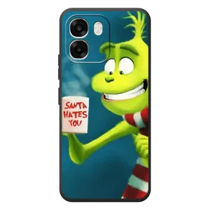 Різдвяні Чохли для OPPO A6 (VPrint) (Зелений Грінч)