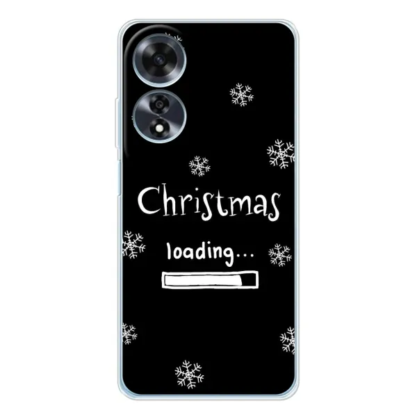 Чохол з принтом «Christmas loading» для OPPO A60 5G