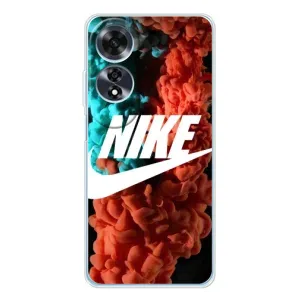 Чохол для OPPO A60 5G - з принтом Найк (AlphaPrint) (Димчастий найк)