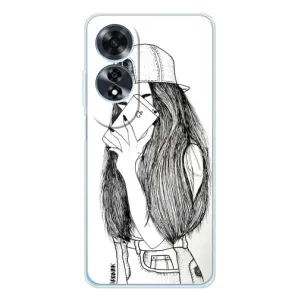 Чохол з друком для OPPO A60 5G - (Мода) (AlphaPrint) (Фото дівчини)
