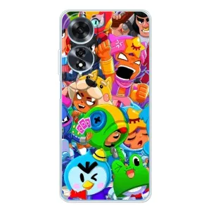 Чехлы Brawl Stars для OPPO A60 5G (AlphaPrint) (Герої Бравл Старс)