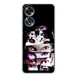 Чохли Персонажі Аніме Наруто для OPPO A60 5G (AlphaPrint) (Очі Anime)