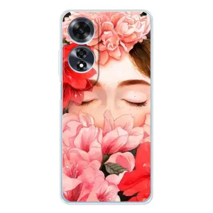 Чехлы (ART) Цветы на OPPO A60 5G (VPrint) (Очі в квітах)