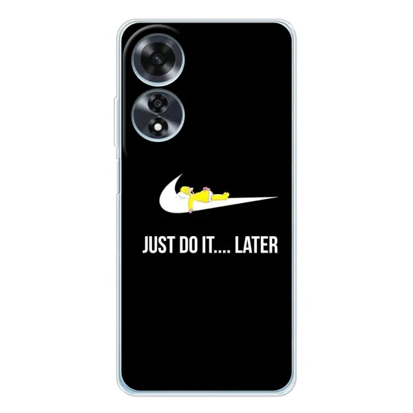Чохол з принтом «Гомер Later» для OPPO A60 5G