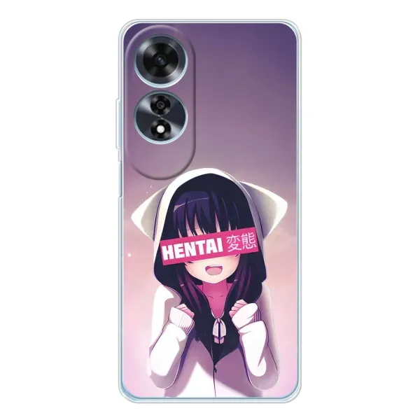 Чехол с принтом «Hentai chan» для OPPO A60 5G