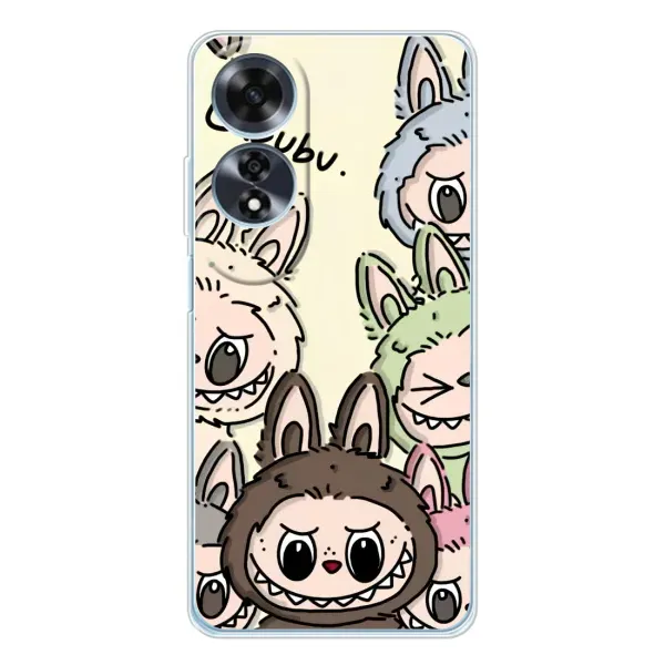 Чехол с принтом «Золотая обезьяна Bored Ape» для OPPO A60 5G