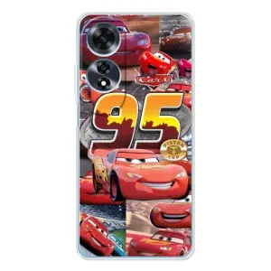 Силиконовый чехол Маквин для OPPO A60 5G (Коллаж Молния Маквин)