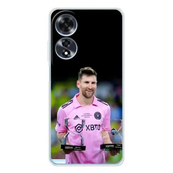 Чехол с принтом «Кубки Месси» для OPPO A60 5G