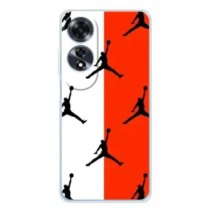 Чохли для OPPO A60 5G - з картинкою JORDAN (AlphaPrint) (Лого Джордан)