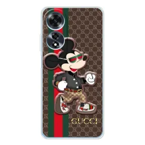 Чохли  GUCCI для Оппо А60 5Джі (AlphaPrint) (Маус Гуччі)