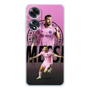 Чохли для Оппо А60 5Джі - Лео Мессі Маямі (Messi Miami)