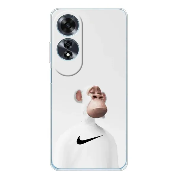 Чехол с принтом «обезьяна NFT Nike» для OPPO A60 5G