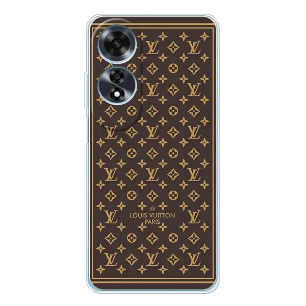 Чехол с принтом «обои LV» для OPPO A60 5G