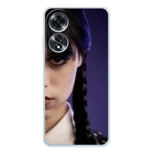 Чехол с дизайном Венздей 2 на OPPO A60 5G (Загадочный взгляд Уэнздей)