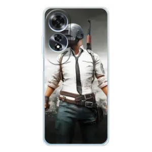 Чеjхол PUBG для Оппо А60 5Джі (AlphaPrint) (Пабг мен)