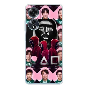 Чехол с принтом «Участники Игра кальмара» для OPPO A60 5G