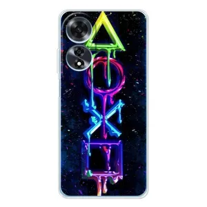Чохли з тематикою Кіберспорт для OPPO A60 5G (VPrint) (Pleystation лого)