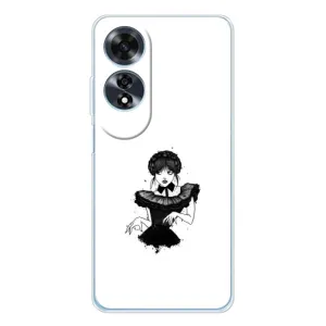 Чехлы Венсдей на OPPO A60 5G Уэнсдей (AlphaPrint) (танец Уэнздей)