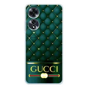 Чохли  GUCCI для Оппо А60 5Джі (AlphaPrint) (Текстура Гуччі)