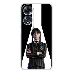 Чехлы Венсдей на OPPO A60 5G Уэнсдей (AlphaPrint) (W-Wednesday)