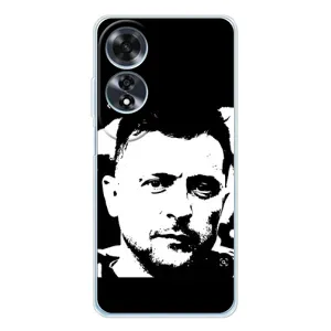 Чохол для OPPO A60 5G (AlphaPrint - с принтом Зеленського) (Зеленский АРТ)