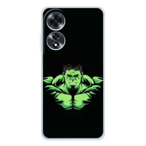 Чохли з героями Марвел OPPO A60 5G (VPrint) (Зелений Халк)