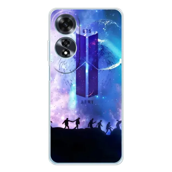 Чехол с принтом «Army BTS» для OPPO A60 Чехол с принтом «Army BTS» для OPPO A60