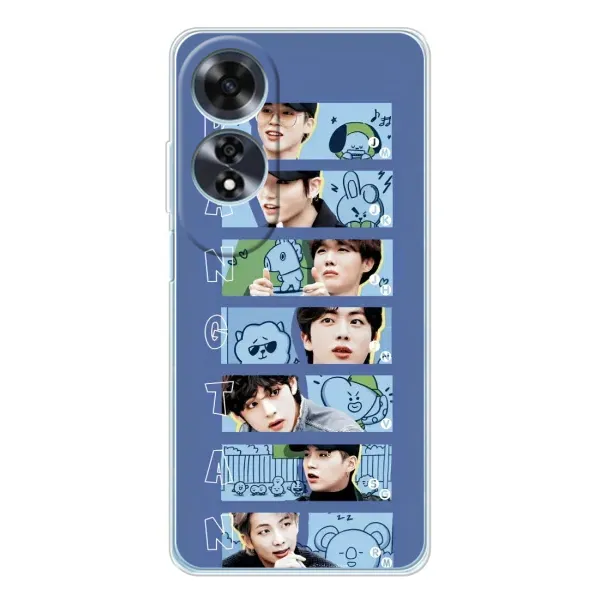 Чехол с принтом «Bangtan» для OPPO A60 Чехол с принтом «Bangtan» для OPPO A60