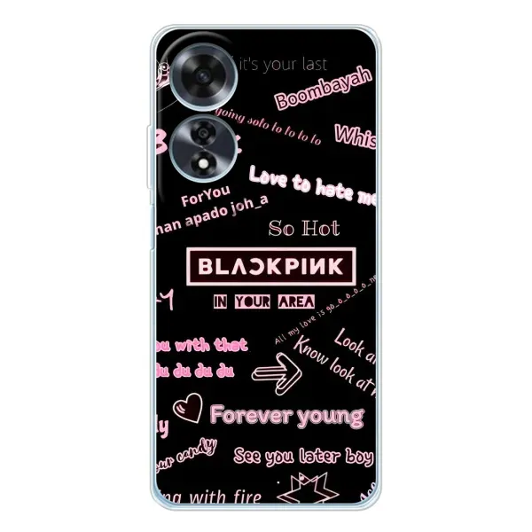 Чехол с принтом «BLACKPINK» для OPPO A60