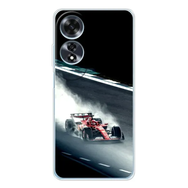 Чехол с принтом «Болид гоночный» для OPPO A60