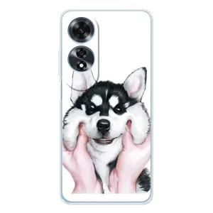Чохли з собаками для OPPO A60 (VPrint) (Радісний Хаскі)