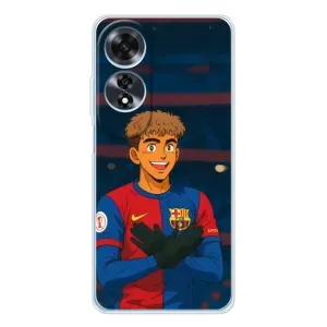 Чехол с футболистом Ламин Ямаль OPPO A60 (Футболист Ямаль)