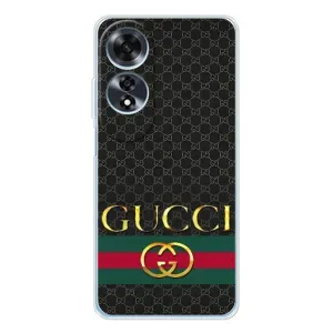 Чехлы ГУЧЧИ для Оппо А16 (AlphaPrint) (Gucci оригинал)