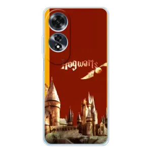 Чехлы с Гарри Поттером для OPPO A60 (AlphaPrint) (Hogwarts)