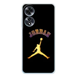 Чохли для OPPO A60 - з картинкою JORDAN (AlphaPrint) (Jordan Gold)