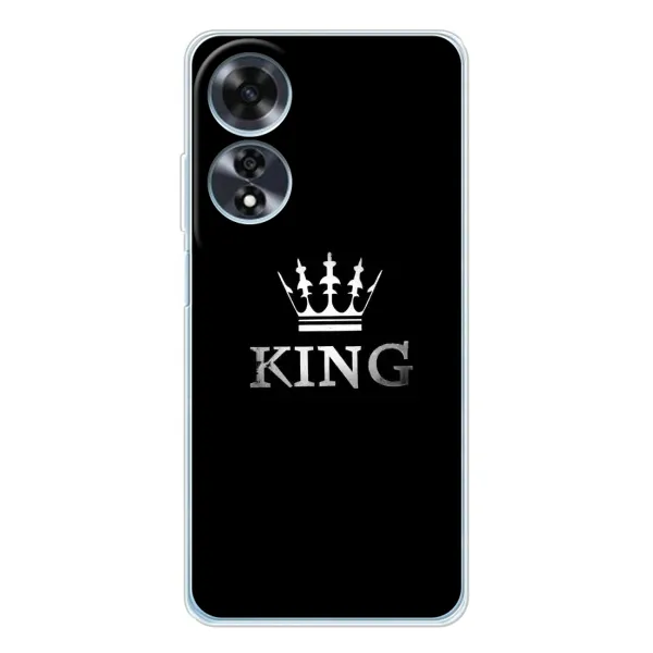 Чехол с принтом «KING» для OPPO A60 Чехол с принтом «KING» для OPPO A60