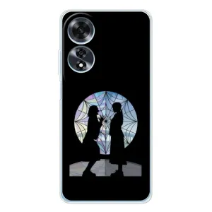 Чехлы Венсдей на OPPO A60 Уэнсдей (AlphaPrint) (комната Уэнздей)