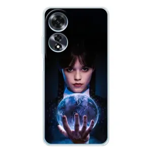 Чохол з принтом «Магічна сфера Венздей» для OPPO A60