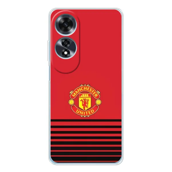 Чехол с принтом «manchester united» для OPPO A60