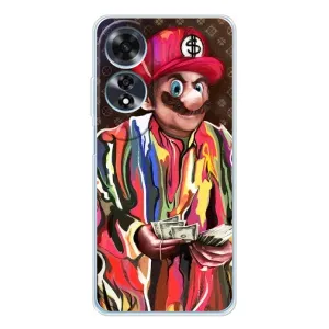 Брендновые Чехлы для OPPO A60 - (PREMIUMPrint) (Mario LV)