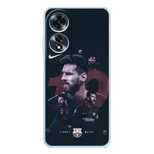 Чехлы Месси для OPPO A60 (AlphaPrint) (Месси 10)