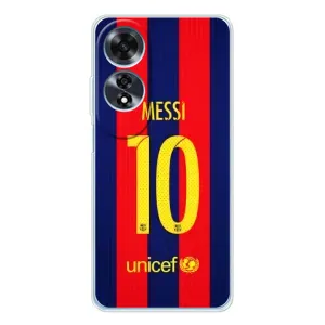 Чехлы Месси для OPPO A60 (AlphaPrint) (Messi Barca 10)