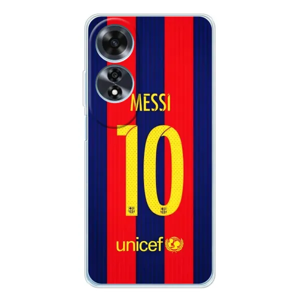 Чехол с принтом «Messi Barca 10» для OPPO A60