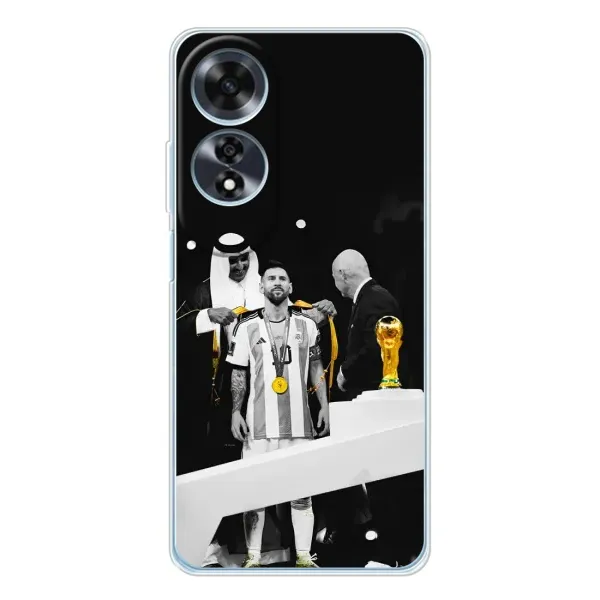 Чехол с принтом «Месси в накидке» для OPPO A60 Чехол с принтом «Месси в накидке» для OPPO A60