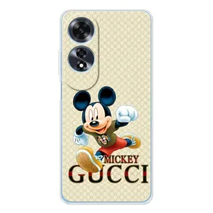 Чехол Disney Mouse OPPO A60 (PREMIUMPrint) (Mikki Gucci)