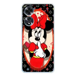 Чехол Disney Mouse OPPO A60 (PREMIUMPrint) (Минни Маус ЛВ)