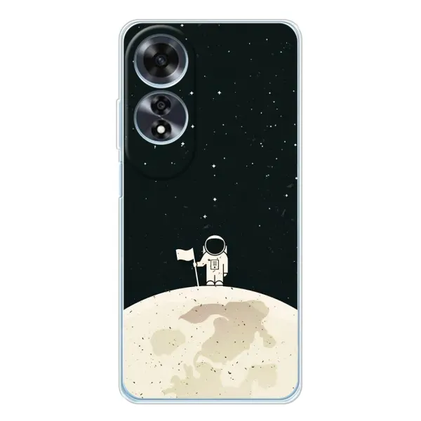 Чехол с принтом «На луне» для OPPO A60